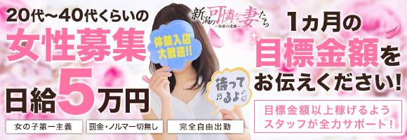 新潟の可憐な妻たち～秘密の逢瀬～ 求人バナー