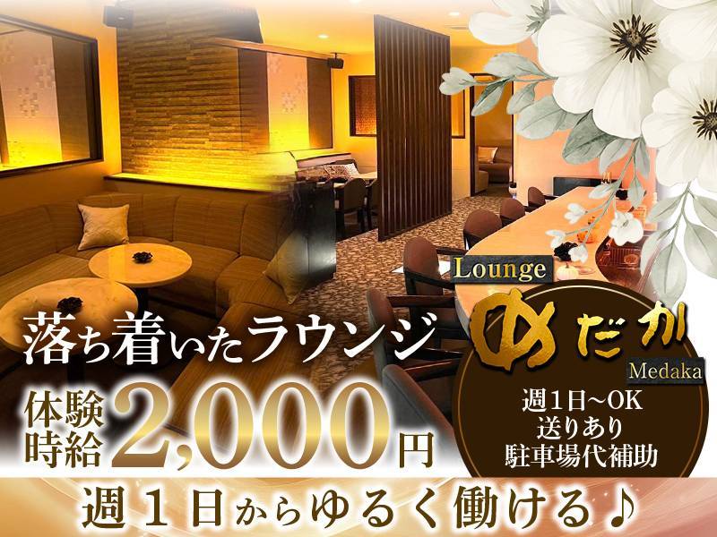 loungeめだか 求人バナー
