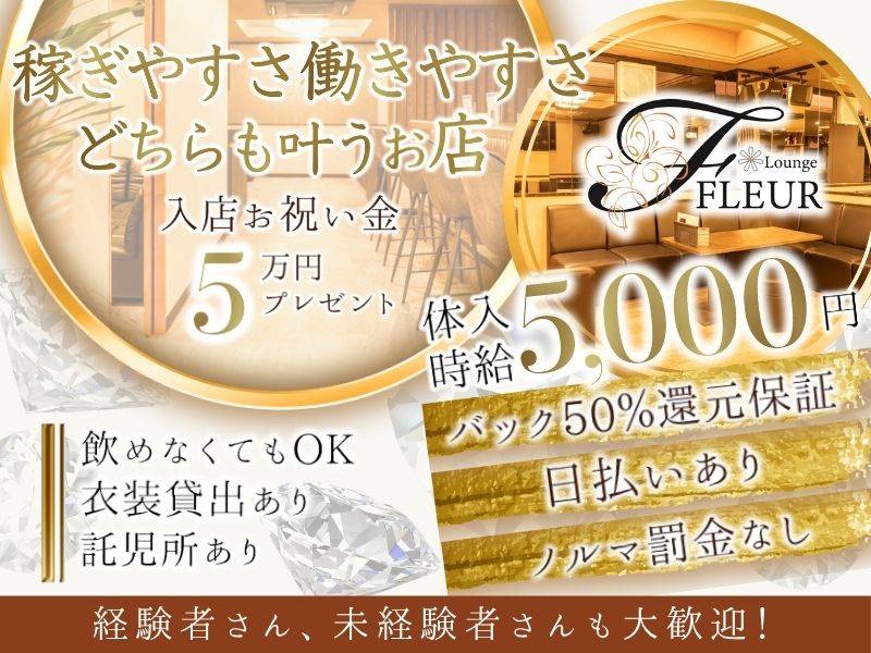 Lounge FLEUR 求人バナー