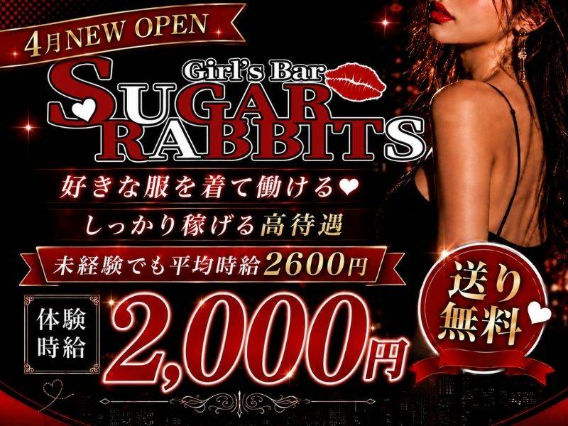Sugar Rabbits 求人バナー