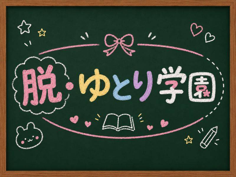 脱・ゆとり学園 求人バナー