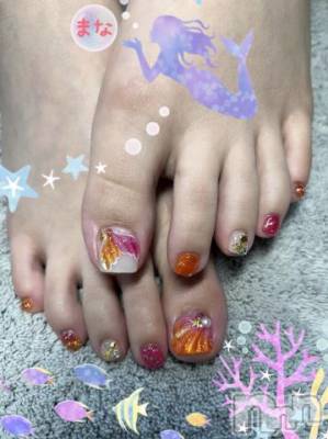 長岡デリヘル BIANCA～主人の知らない私～長岡店(ビアンカナガオカテン) 登坂　まな(32)の8月17日写メブログ「今回は人魚ネイル❣」