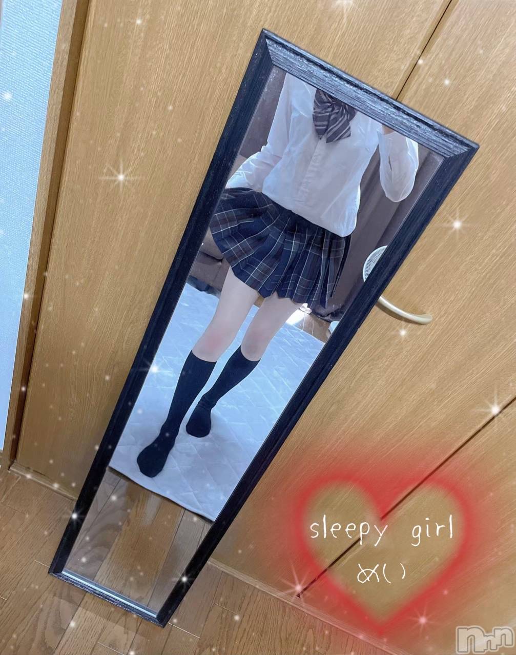 新潟手コキsleepy girl(スリーピーガール)めいちゃん(20)の2024年2月5日写メブログ「出勤情報💟」