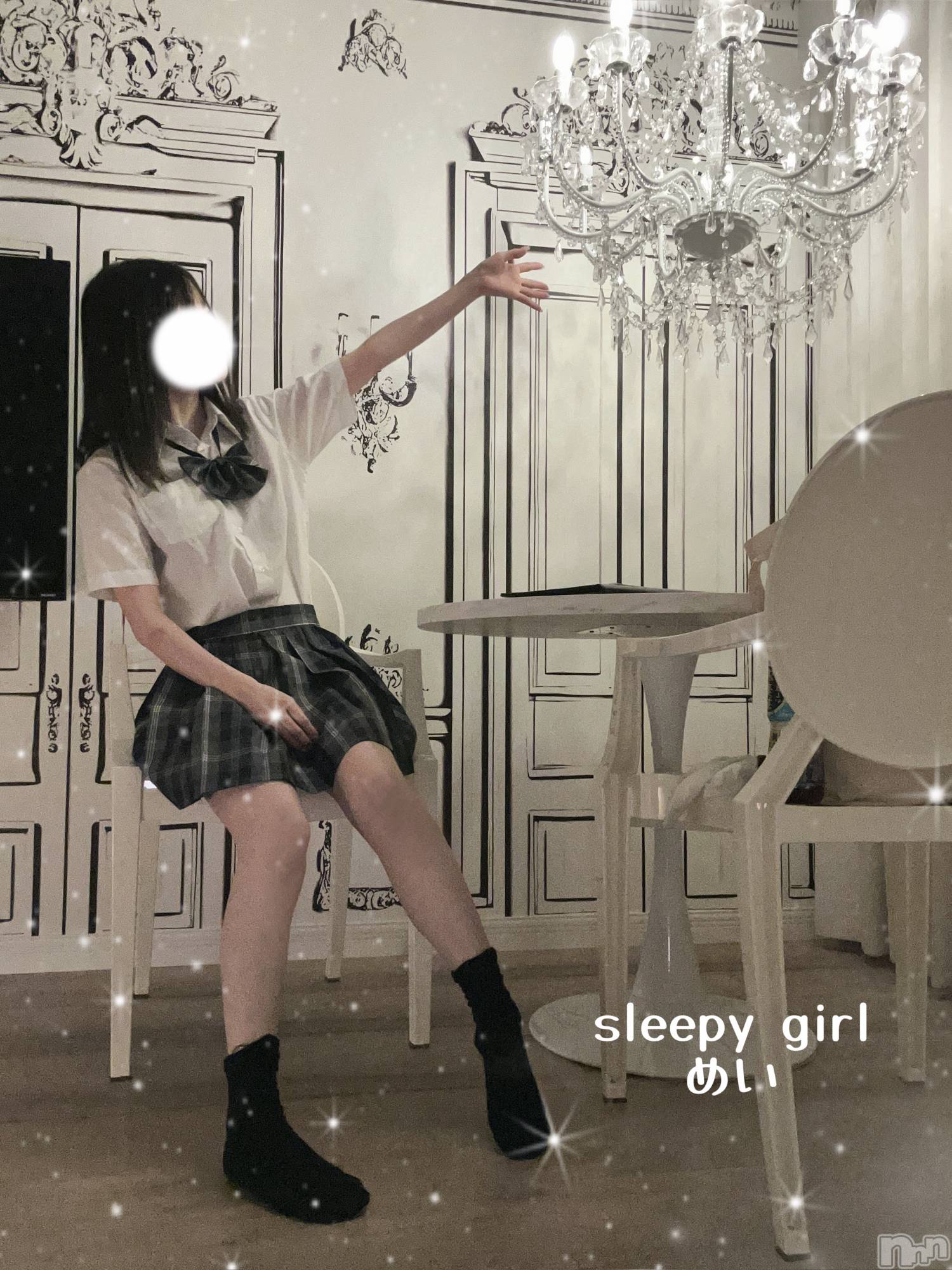 新潟手コキsleepy girl(スリーピーガール)めいちゃん(20)の2025年8月10日写メブログ「☔️🌀」