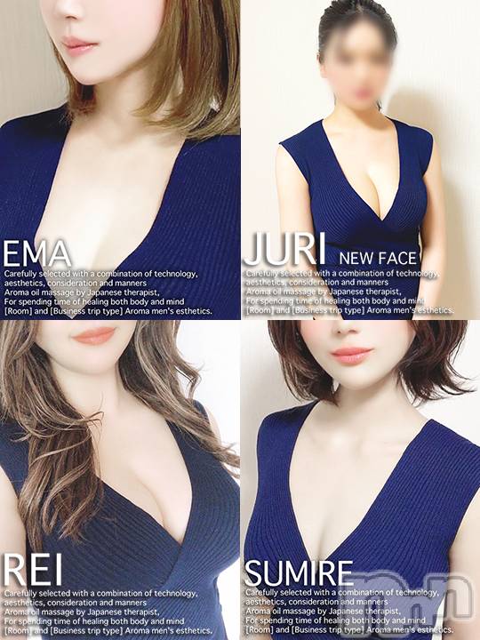 新潟メンズエステ(サイショクケンビ　ニイガタチュウオウテン)の2021年7月3日お店速報「《△残りわずか》本日【えま】【じゅり】【れい】【すみれ】4名出勤です❗ 」