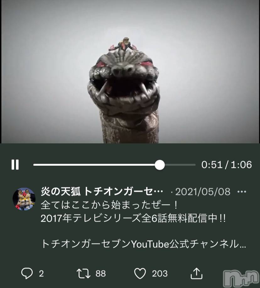 長岡デリヘル(ナガオカフウゾクシュッチョウアロママッサージ)の2021年10月9日お店速報「狐炎のトチオンガーセブンを応援してますッ」