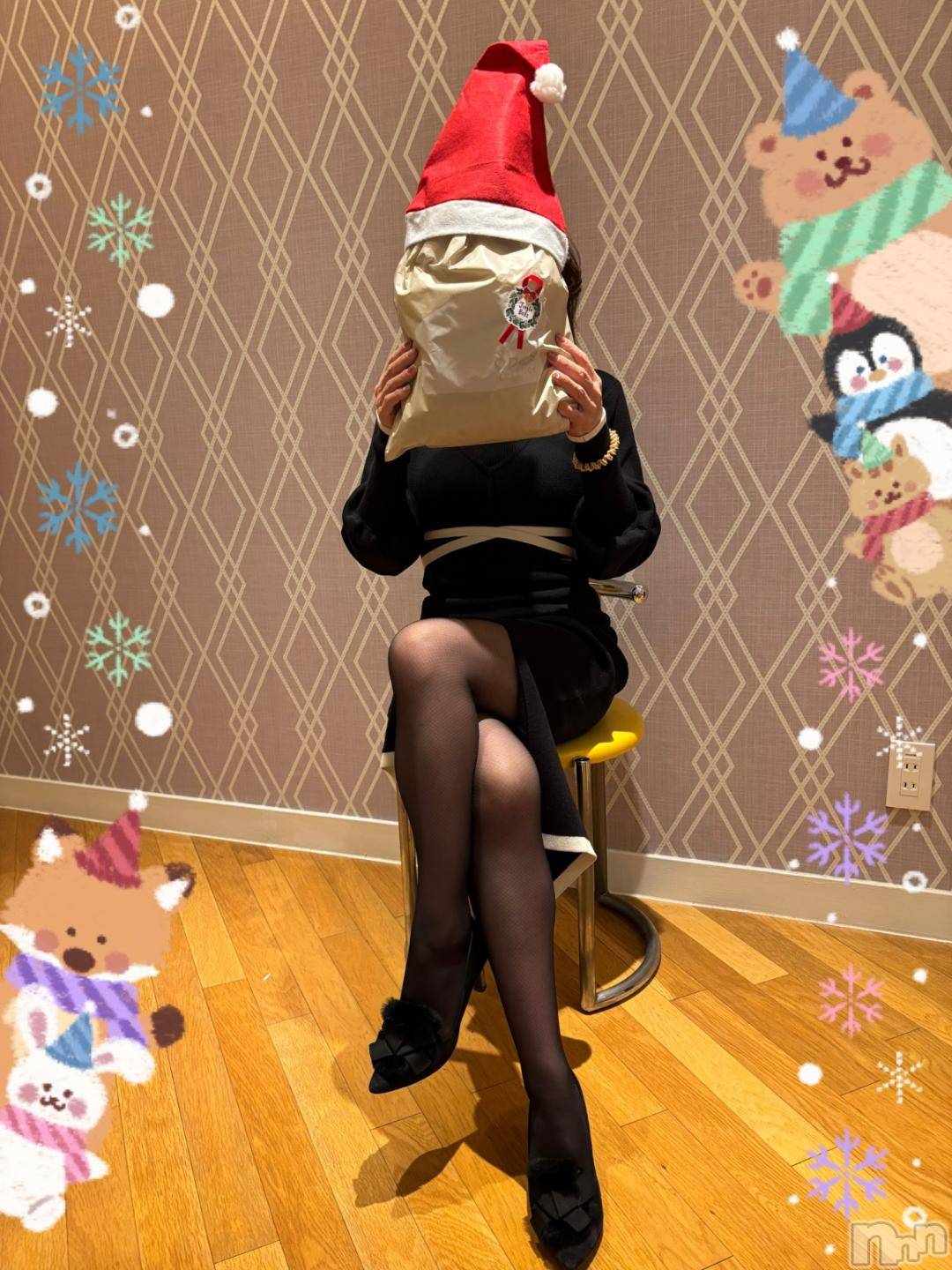 松本発人妻デリヘル松本人妻隊(マツモトヒトヅマタイ)ひでみ(43)の2024年12月9日写メブログ「サンタさん♡」