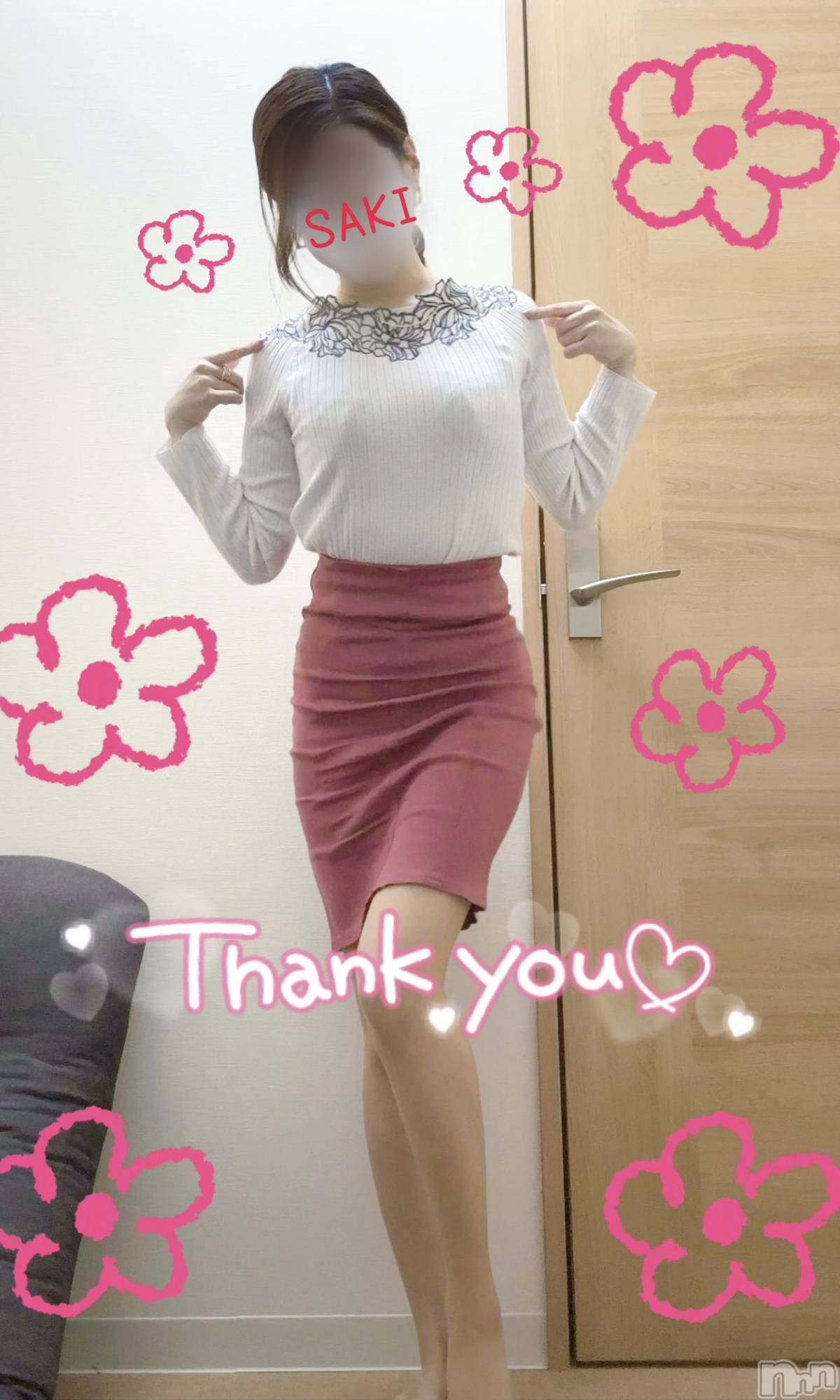 新潟人妻デリヘル新潟の可憐な妻たち～秘密の逢瀬～(ニイガタノカレンナツマタチ～ヒミツノオウセ～)松本 さき(40)の2025年4月1日写メブログ「誰っぽい❓︎❓」