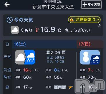 新潟デリヘル奥様特急 新潟店(オクサマトッキュウニイガタテン) うるみ(32)の12月16日写メブログ「15.9❣️」
