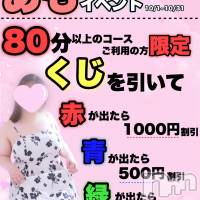 新潟デリヘル 新潟市鳥屋野潟ちゃんこ(ニイガタシトヤノガタチャンコ)の10月9日お店速報「あも＆らら　バースデーイベント」