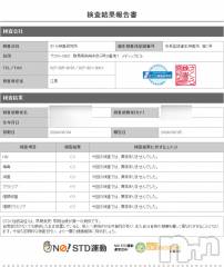 新潟デリヘルA(エース) かんな(R)(40)の3月6日写メブログ「性病検査異常なしです👌💓」