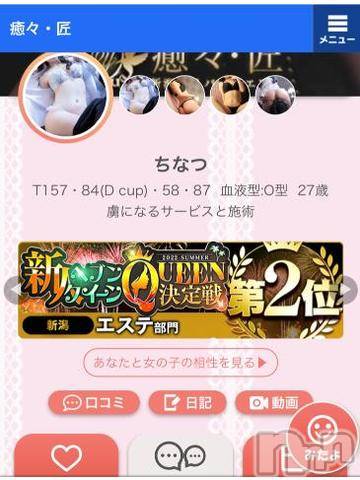 新潟風俗エステLa Muse(ラミューズ) ちなつ(27)の7月25日写メブログ「んぇっへ！？！？」