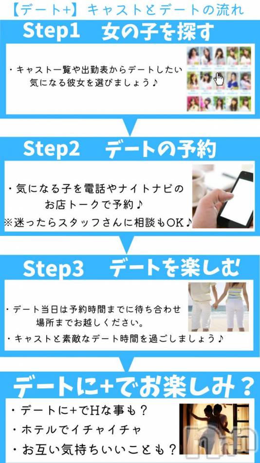 新潟手コキ(ユッタリプラス)の2022年6月7日お店速報「【後3日でOPEN】新サービスのデート+ってなに？」