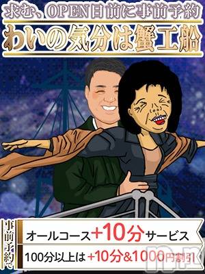新潟人妻デリヘル(ジュクジョノフウゾクサイシュウショウ)の2022年10月6日お店速報「わいの気分は蟹工船＠オープン前の予約が吉」