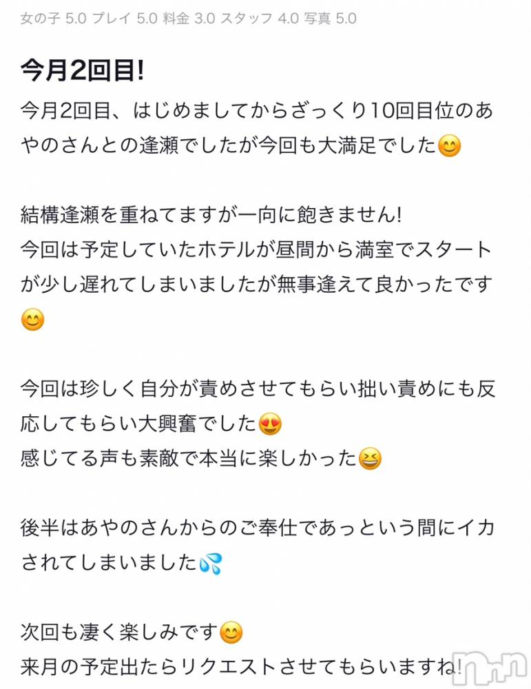 上越デリヘルRICHARD（リシャール）(リシャール) 鳳条あやの(33)の3月8日写メブログ「性欲が増して💗」