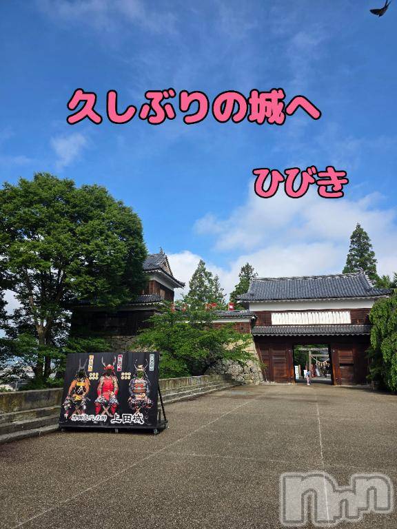 上田発デリヘル人妻華道 上田店(ヒトヅマハナミチウエダテン)【熟女】ひびき(48)の2026年6月19日写メブログ「久しぶりの城へ」