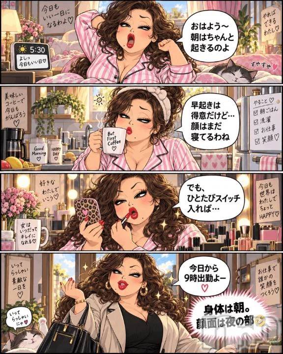 新潟デリヘル熟女の風俗 最終章(ジュクジョノフウゾクサイシュウショウ)りょう(50)の2026年9月19日写メブログ「早起きりょうネェ～さん、本日も元気に出動です☕️💕」