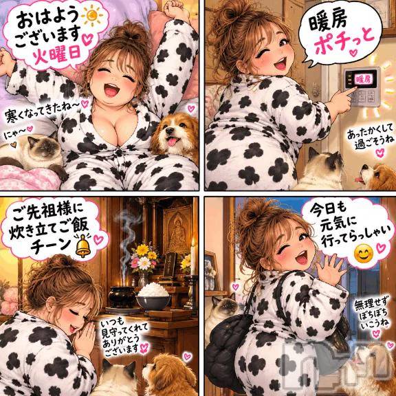 新潟デリヘル熟女の風俗 最終章(ジュクジョノフウゾクサイシュウショウ)りょう(50)の2026年10月27日写メブログ「火曜日の寒い朝🥶暖房ポチっとな🐮💕」