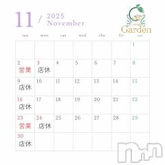 古町キャバクラ・クラブ(ラウンジガーデン)のお店速報「11月営業日」