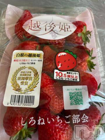 新潟デリヘル奥様特急 新潟店(オクサマトッキュウニイガタテン)みかん(25)の2024年4月20日写メブログ「いちご🍓」