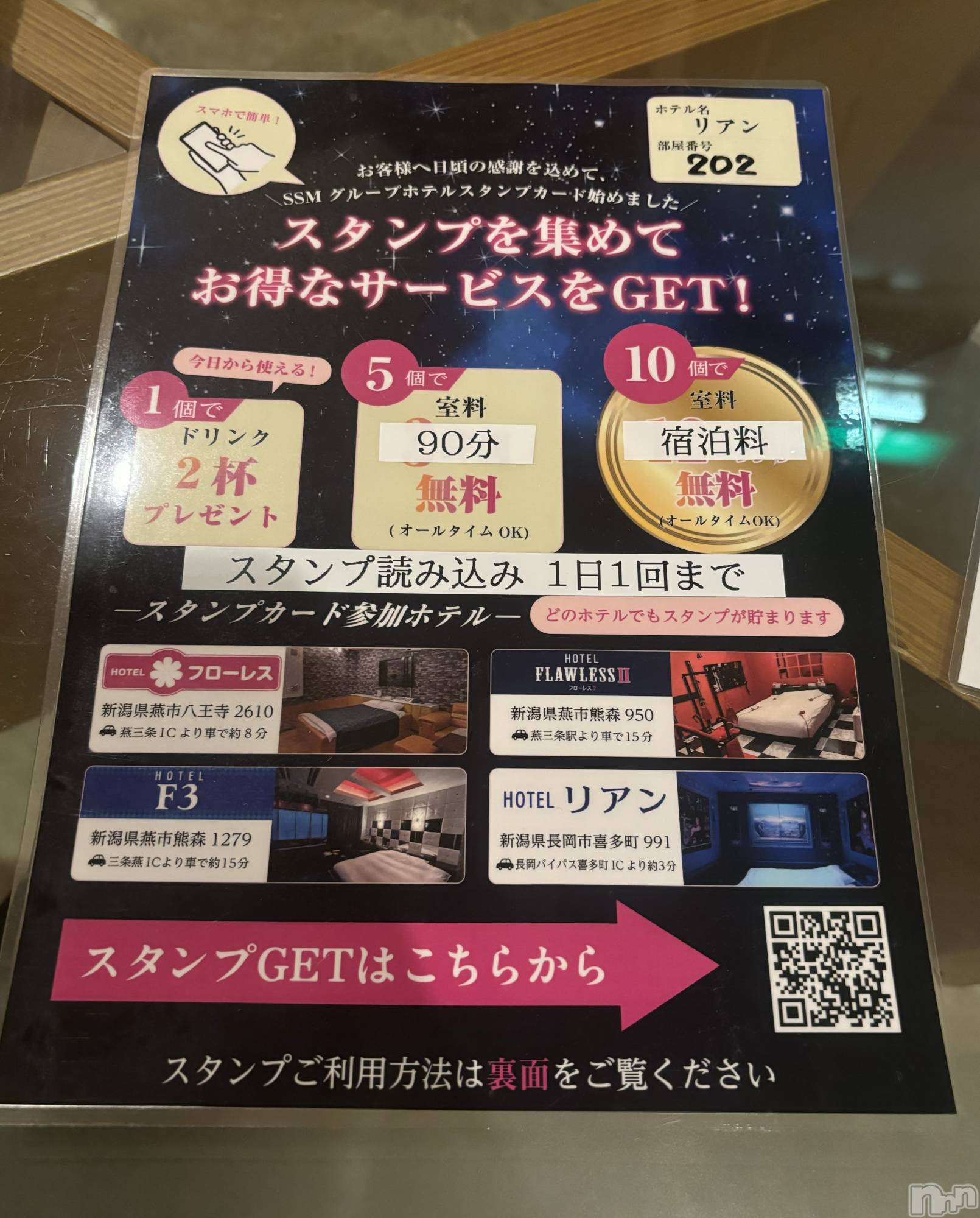 長岡デリヘルMimi(ミミ)ひな★月間RANK1位★(25)の2024年10月12日写メブログ「スタンプカード🏩」