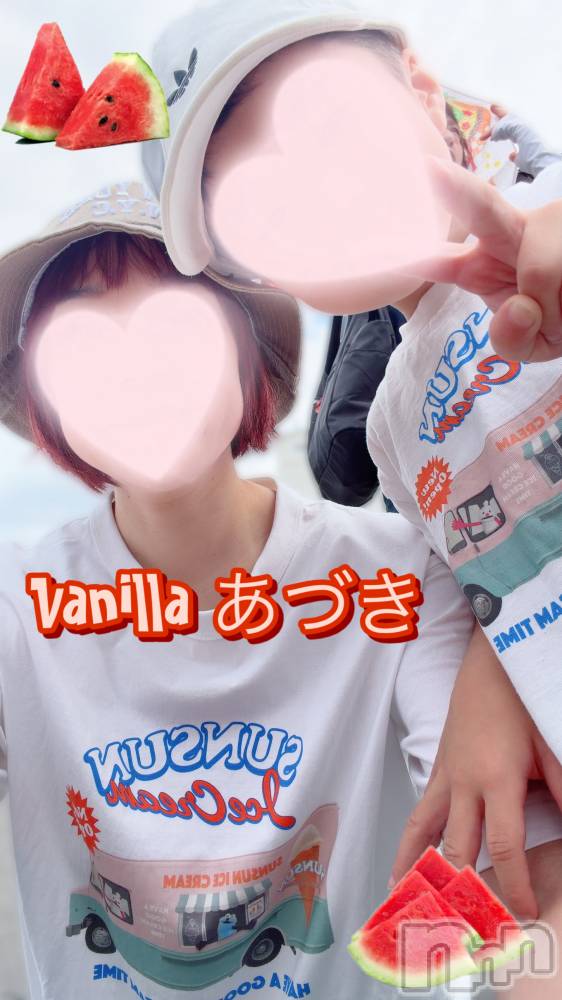 松本発デリヘルVANILLA(バニラ) あづき(41)の8月8日写メブログ「早起きしてスイカを買いに行く女🍉」