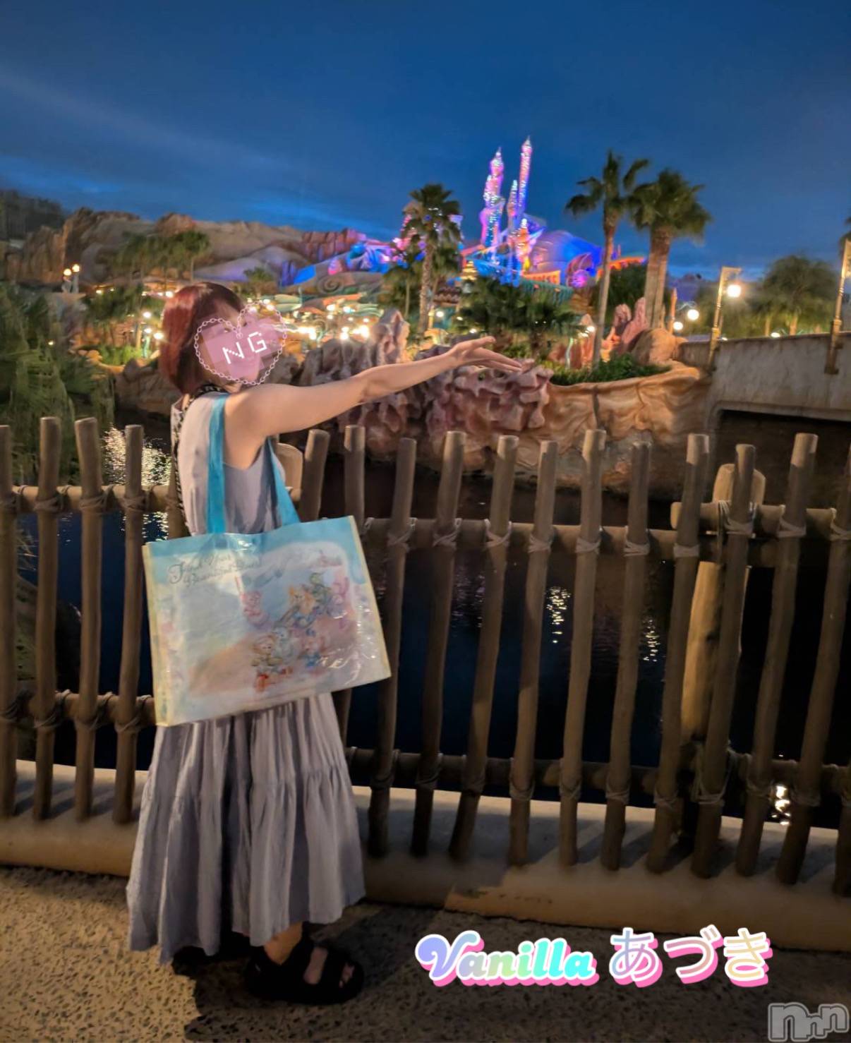 松本発デリヘルVANILLA(バニラ)あづき(41)の2026年8月5日写メブログ「40h貸切デート🐭Disneyー中編ー」