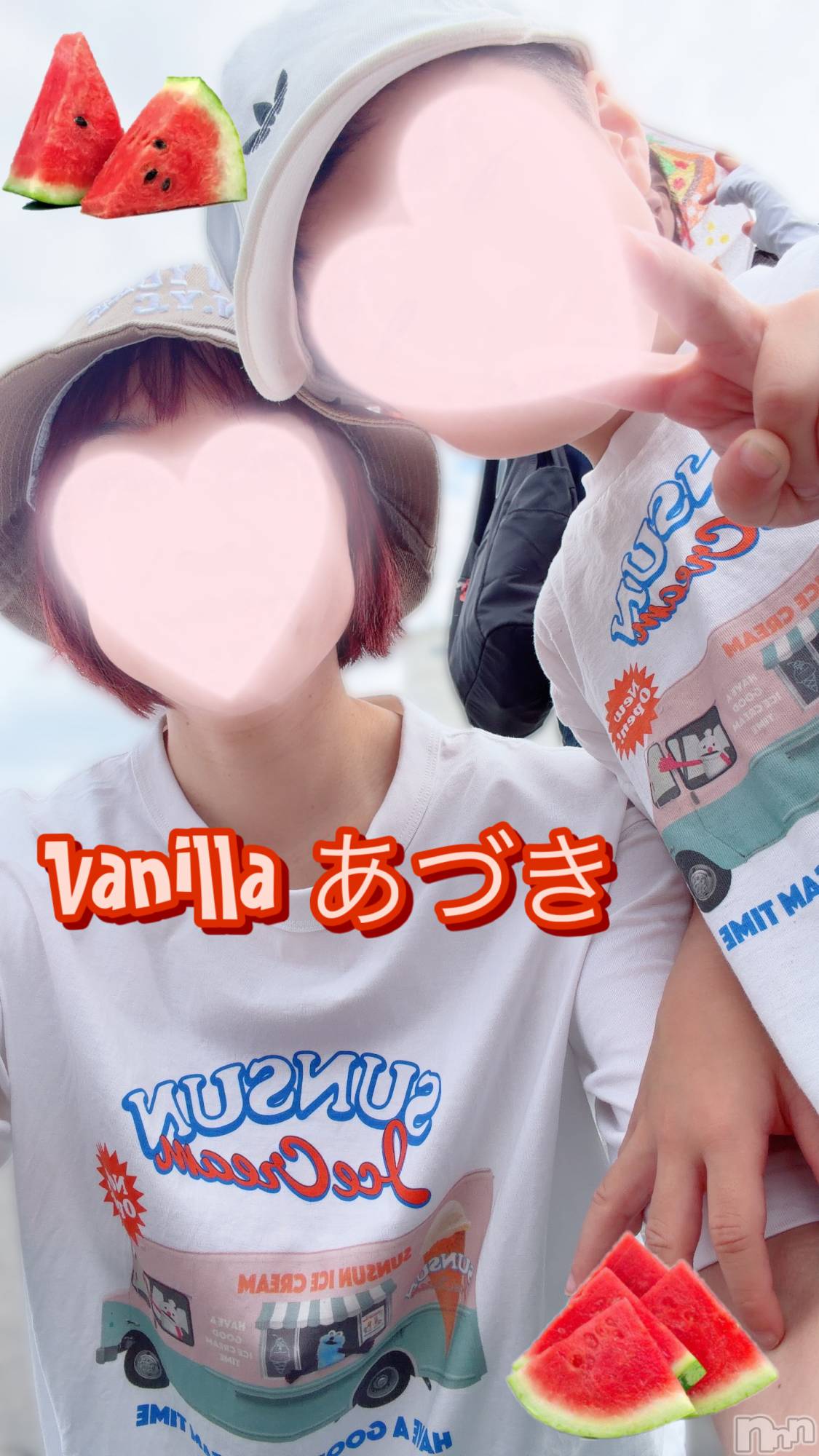 松本発デリヘルVANILLA(バニラ)あづき(41)の2026年8月8日写メブログ「早起きしてスイカを買いに行く女🍉」