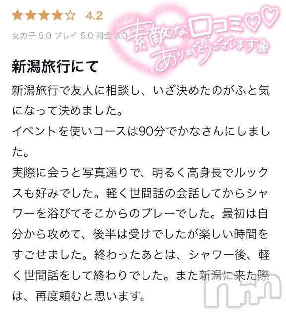 新潟デリヘル新潟デリヘル倶楽部(ニイガタデリヘルクラブ) かな(21)の10月12日写メブログ「【お礼写メ日記】」