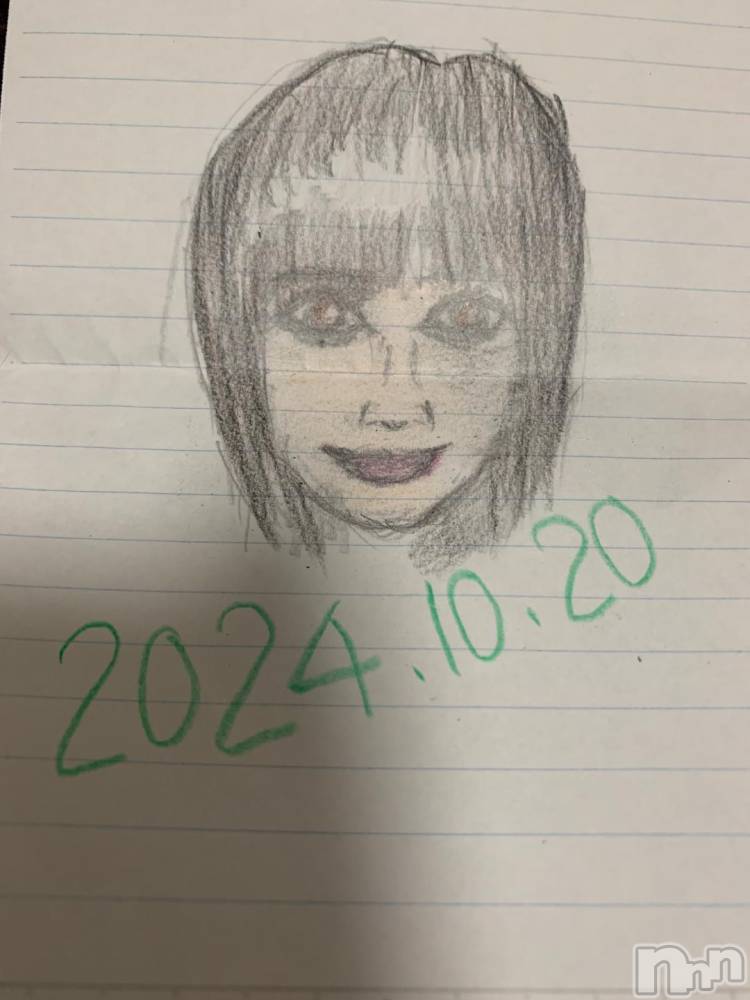 新潟人妻デリヘル熟女の風俗 最終章(ジュクジョノフウゾクサイシュウショウ) たお(40)の10月28日写メブログ「似顔絵」