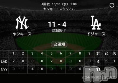 上越デリヘル HONEY(ハニー) みさき(♪)(47)の10月30日写メブログ「優勝持ち越し」