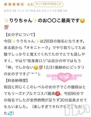 新潟デリヘル 新潟デリヘル倶楽部(ニイガタデリヘルクラブ) りり(20)の1月7日写メブログ「文豪コメありがとっ💓」