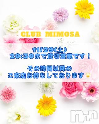 ��Į����Х��顦�����CLUB MIMOSA(����֥ߥ⥶) �������11��29���̥�֥����ֱĶȻ��֤Τ��Τ餻🌟��
