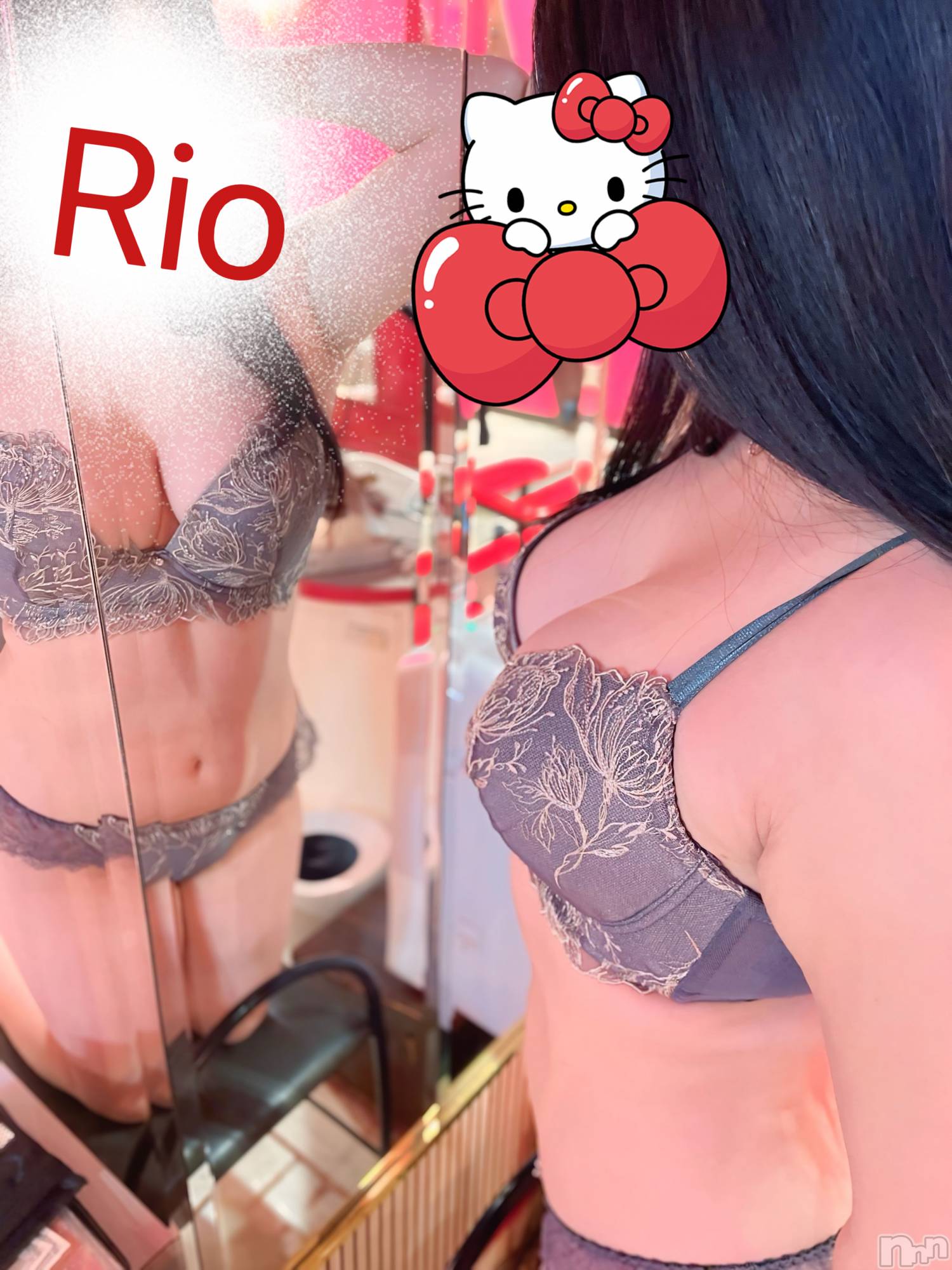 新潟デリヘルCharlotte新潟駅前店(シャーロットニイガタエキマエテン)ドMエロギャル巨乳りお(22)の2025年3月5日写メブログ「鏡ごしで🥰🥰」