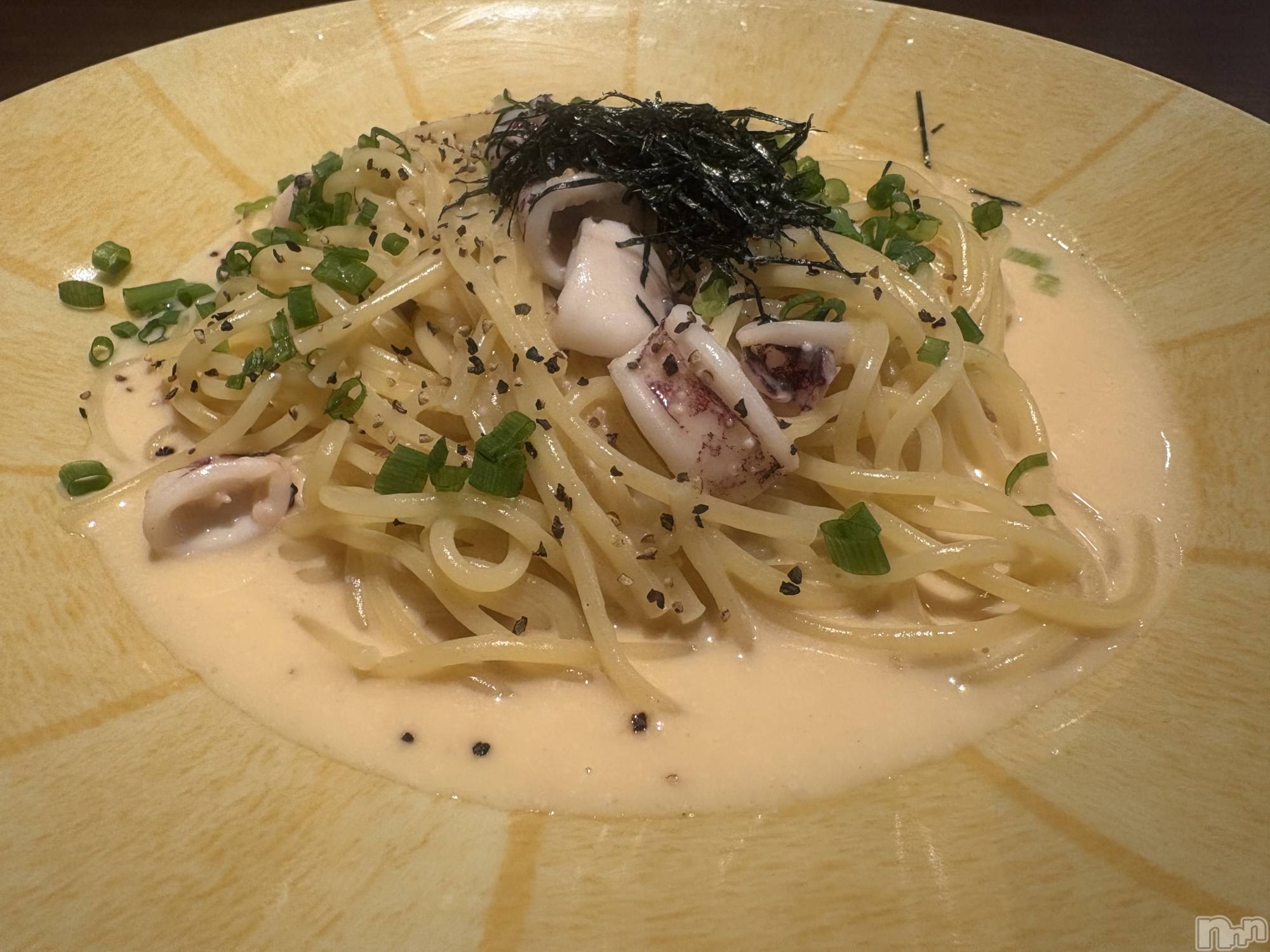 新潟駅前スナック・ガールズバーコンセプトカフェ 夢見る廃教会~明日死ぬかもしれないぢゃん~(コンセプトカフェユメミルハイキョウカイ) の2025年10月30日写メブログ「🦑🍝」