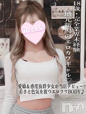 ゆめな☆当店デビュー新潟美少女(18) 身長159cm、スリーサイズB85(D).W56.H86。長岡デリヘル ROOKIE(ルーキー)在籍。