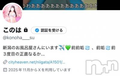 新潟ソープ スチュワーデス このは(23)の11月13日写メブログ「3度目の正直」