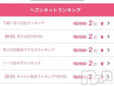新潟ソープ 新潟バニーコレクション(ニイガタバニーコレクション) カリン(21)の9月29日写メブログ「ランクイン👑」