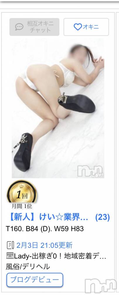 新潟デリヘルENDLESS-安心の地元新潟の素人のみ-(エンドレス) 【新人】ケイ☆業界未経験(23)の2月3日写メブログ「ありがとう🏅👑」
