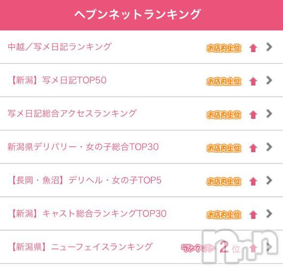 長岡デリヘルROOKIE(ルーキー)あすか☆プラチナ(23)の2025年11月3日写メブログ「‎🌷ランクイン🥈🌷」