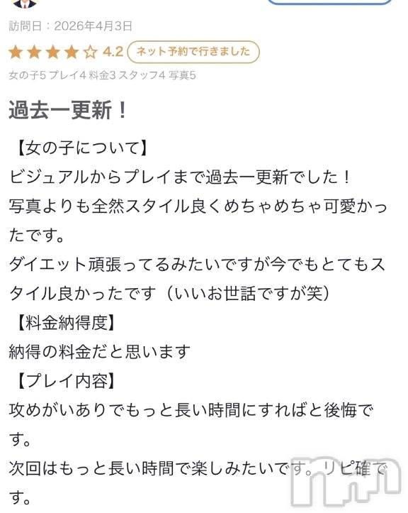 新潟デリヘル新潟デリヘル倶楽部(ニイガタデリヘルクラブ)うる(18)の2026年9月30日写メブログ「【お礼】」