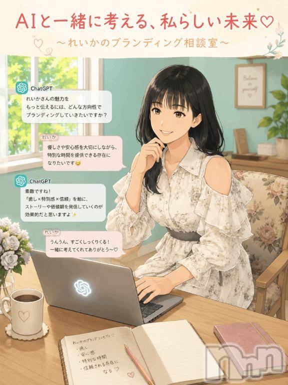 新潟デリヘルSecret Love(シークレットラブ)れいか☆ニューハーフ美女(36)の2026年8月30日写メブログ「AI家庭教師」