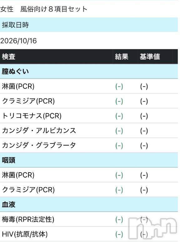 長岡デリヘルROOKIE(ルーキー)みこと☆プラチナ(20)の2026年10月17日写メブログ「🌟定期検査🌟」