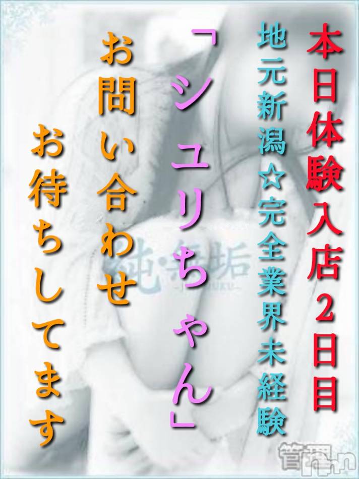 長岡デリヘル(ジュンムク)の2025年6月23日お店速報「出勤2日目!地元新潟完全業界未経験!Gカップ美少女🥰【シュリちゃん】」