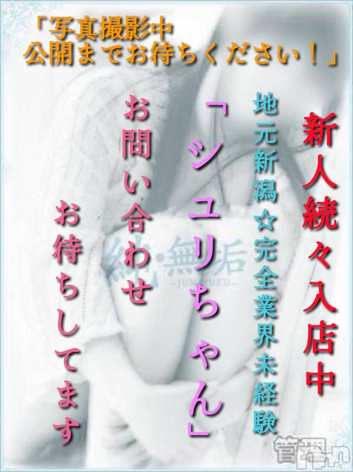 長岡デリヘル(ジュンムク)の2025年7月7日お店速報「大好評出勤中地元新潟完全業界未経験Gカップ美少女🥰【シュリちゃん】」