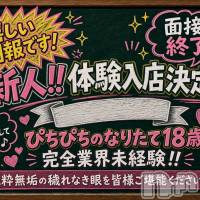 長岡デリヘル 純・無垢(ジュンムク)の8月31日お店速報「緊急速報！!明日９/１(火)18歳なりたて⁉急遽面接決定🌟」