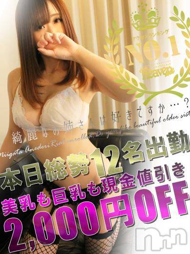新潟デリヘル(ミンクス)の2016年3月21日お店速報「本日12名ヌケる新潟美女を2000円オフでご案内☆」