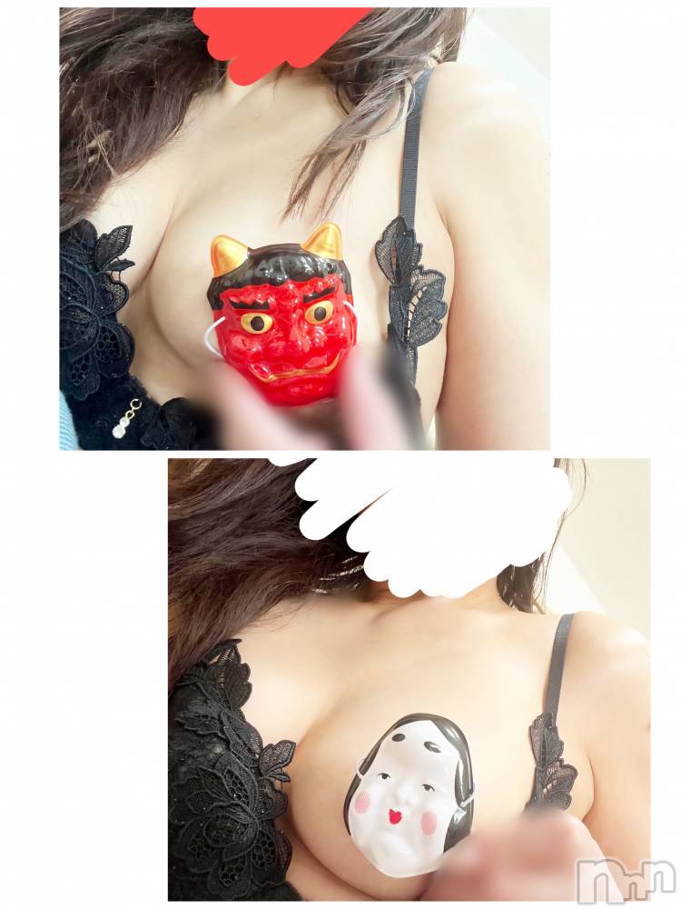 新潟人妻デリヘル人妻不倫処　桃屋　新潟店(ヒトヅマフリンドコロモモヤ) いぶきエロモード(43)の2月2日写メブログ「鬼は外 福は内」