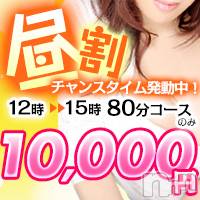 上越デリヘル 上越最安値！奥様Deli急便(ジョウエツサイヤスネ！オクサマデリキュウビン)の7月28日お店速報「🌞15時までのチャンスタイム80分10000円🌞」