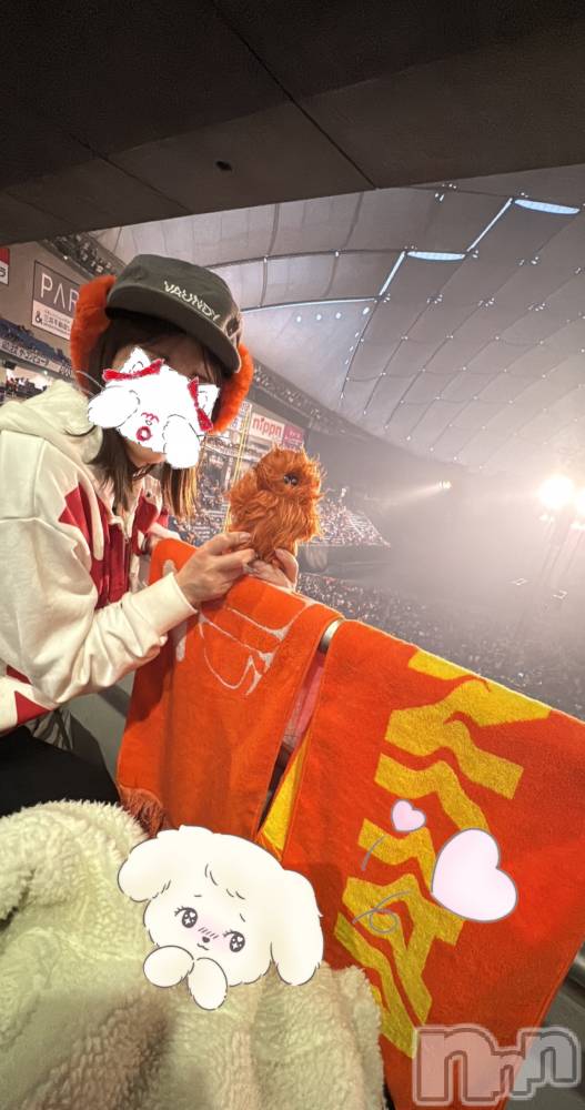 新潟デリヘルLOVE AFFAIR～秘密のデート(ラブアフェア～ヒミツノデート) 美雪さん【♪♪♪】(35)の3月8日写メブログ「そういえば東京ドームの席ここでした💡⠜」